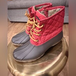 sperry quilted duck boots sale